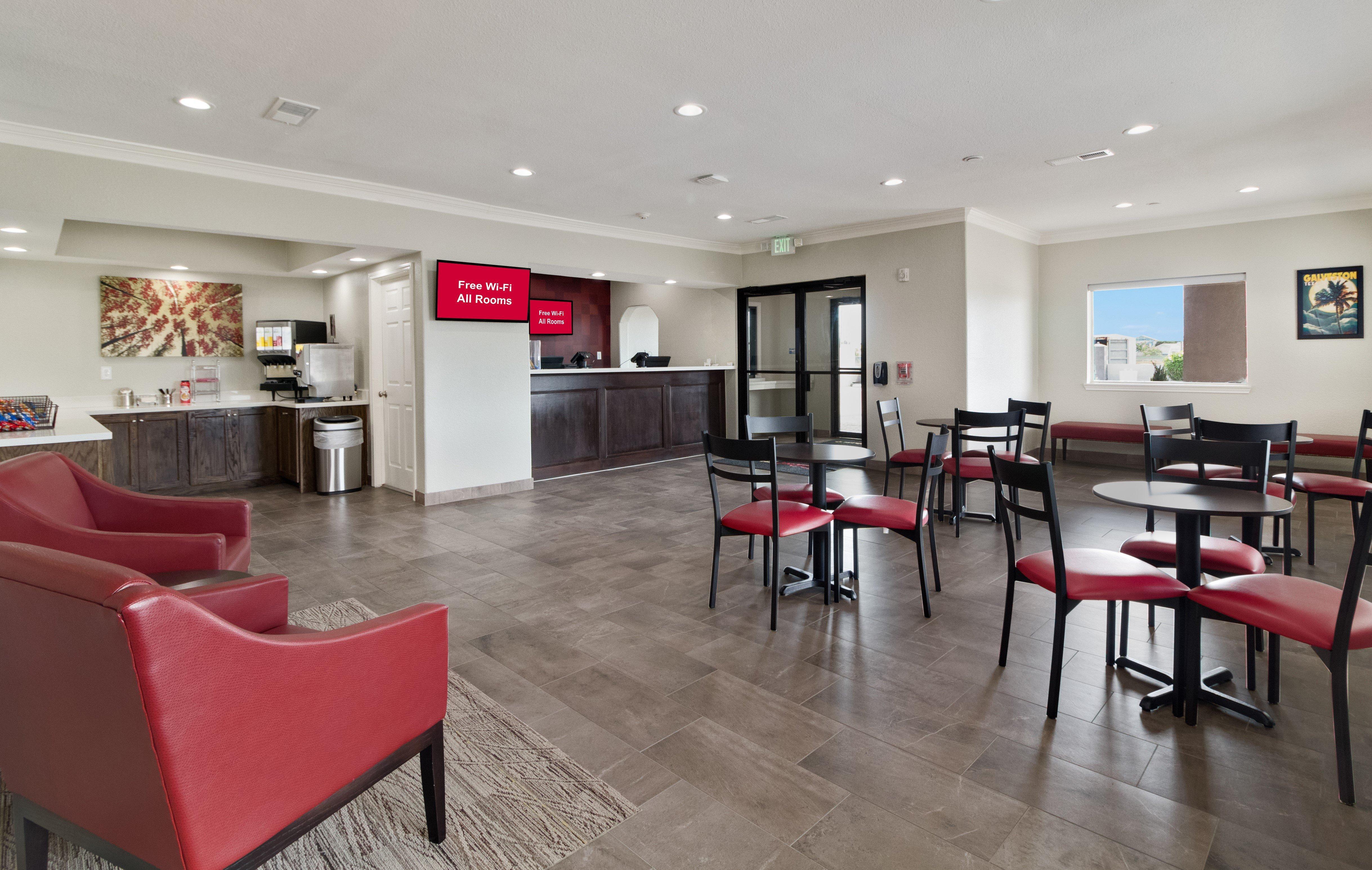 Red Roof Inn Plus + Galveston - Beachfront Exteriér fotografie